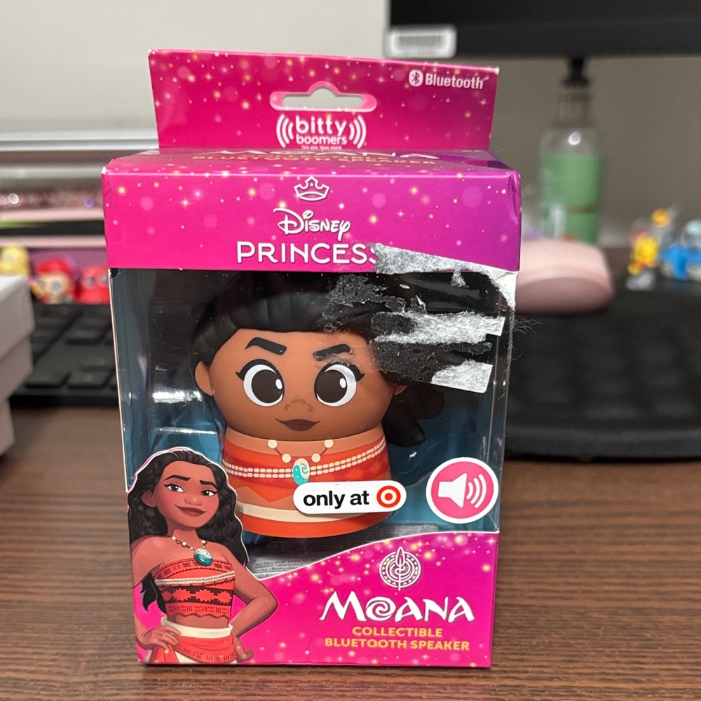 Disney Princess Moana Collectible Bluetooth Speaker - NIB